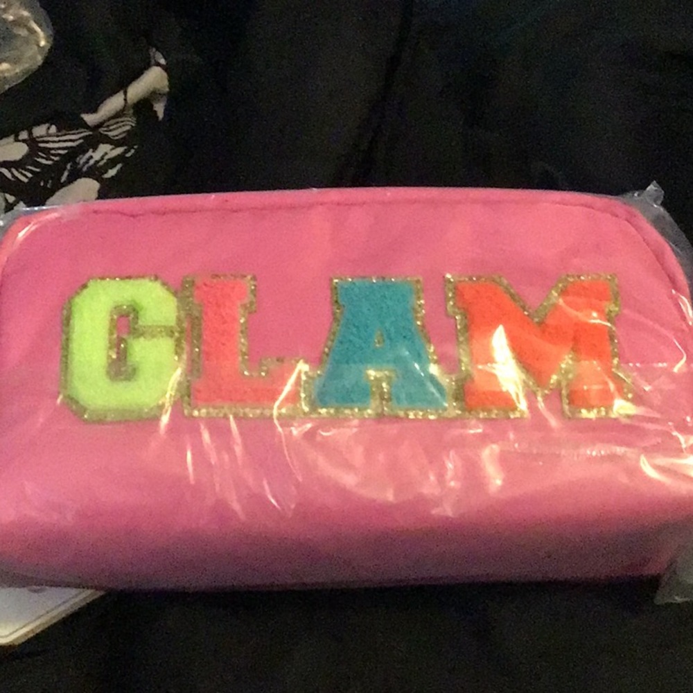 This bag can be used used as a makeup case or just to carry your items